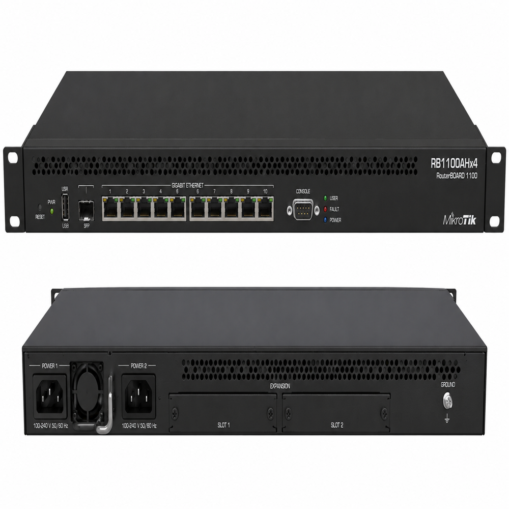MikroTik RB1100AHx4 Enterprise Gigabit Router