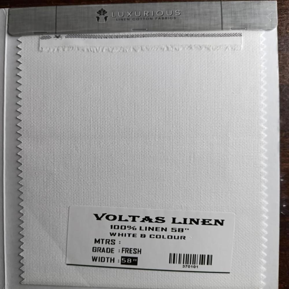 VOLTAS COTTON LINEN SHIRTING FABRIC 58