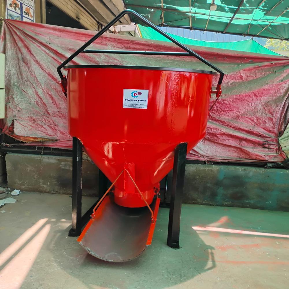 Bucket for concrete