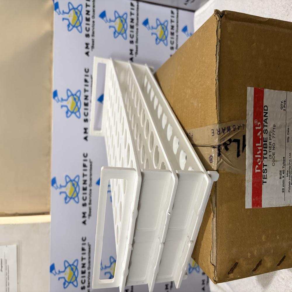 Test Tube Stand 3 Tier 20mm x 40Tubes Polylab