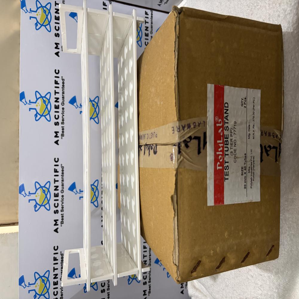 Test Tube Stand 3 Tier 20mm x 40Tubes Polylab