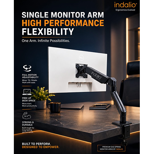 High Performance Single Monitor Arm