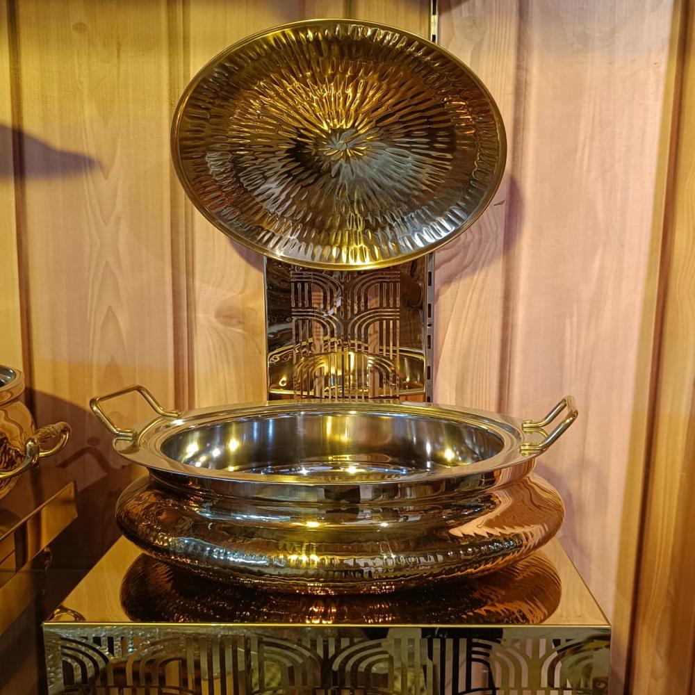 Serving Chafing Dish - Color: Gold