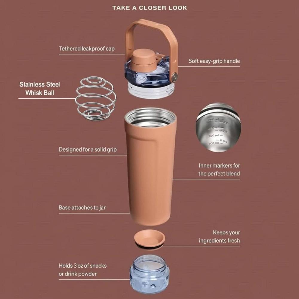 Leakproof Insulated Stainless Steel Water Bottle - Water Resistant: No