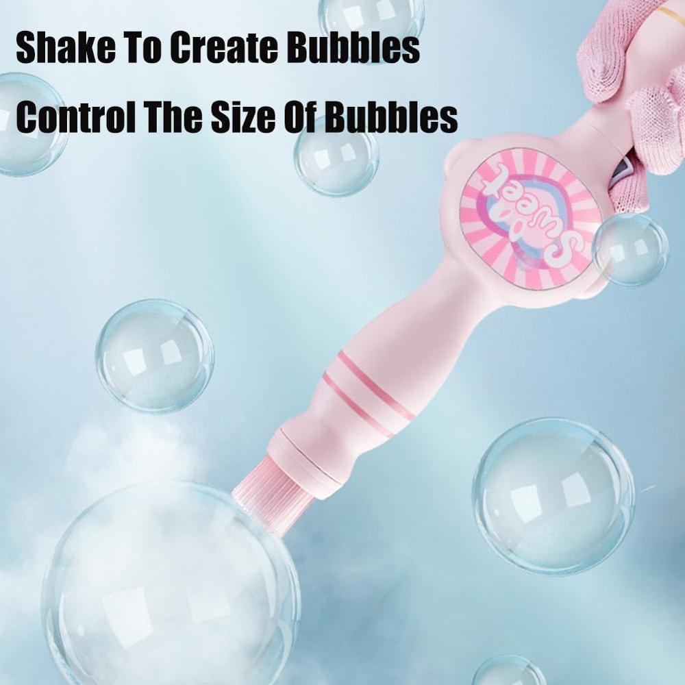 Magic Smoke Bubble Maker Machine Toy
