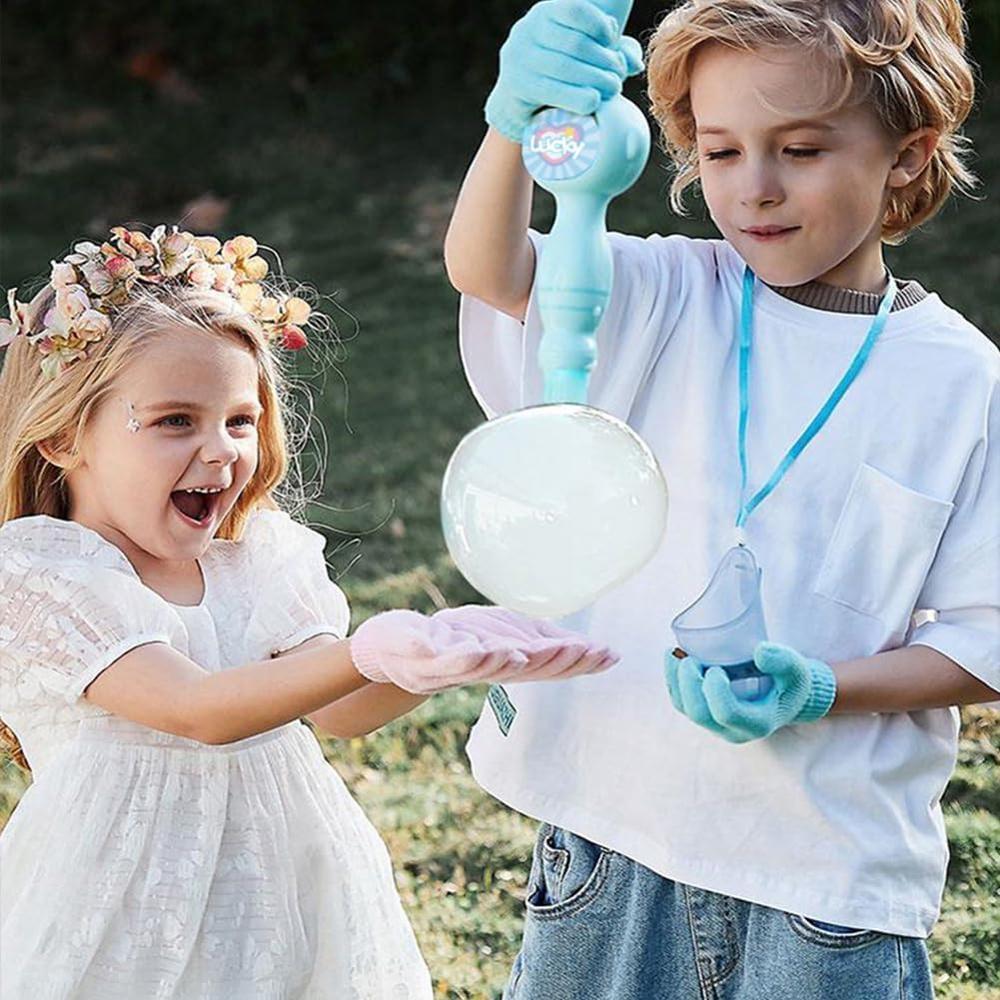 Magic Smoke Bubble Maker Machine Toy
