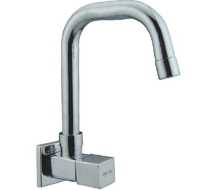 D'SONS Sink Cock Tap - Brass Metal Creation, 15 mm Round Shape | 100% Pressure Tested, Triple Nickel Plated Finish, Leak-Proof Design