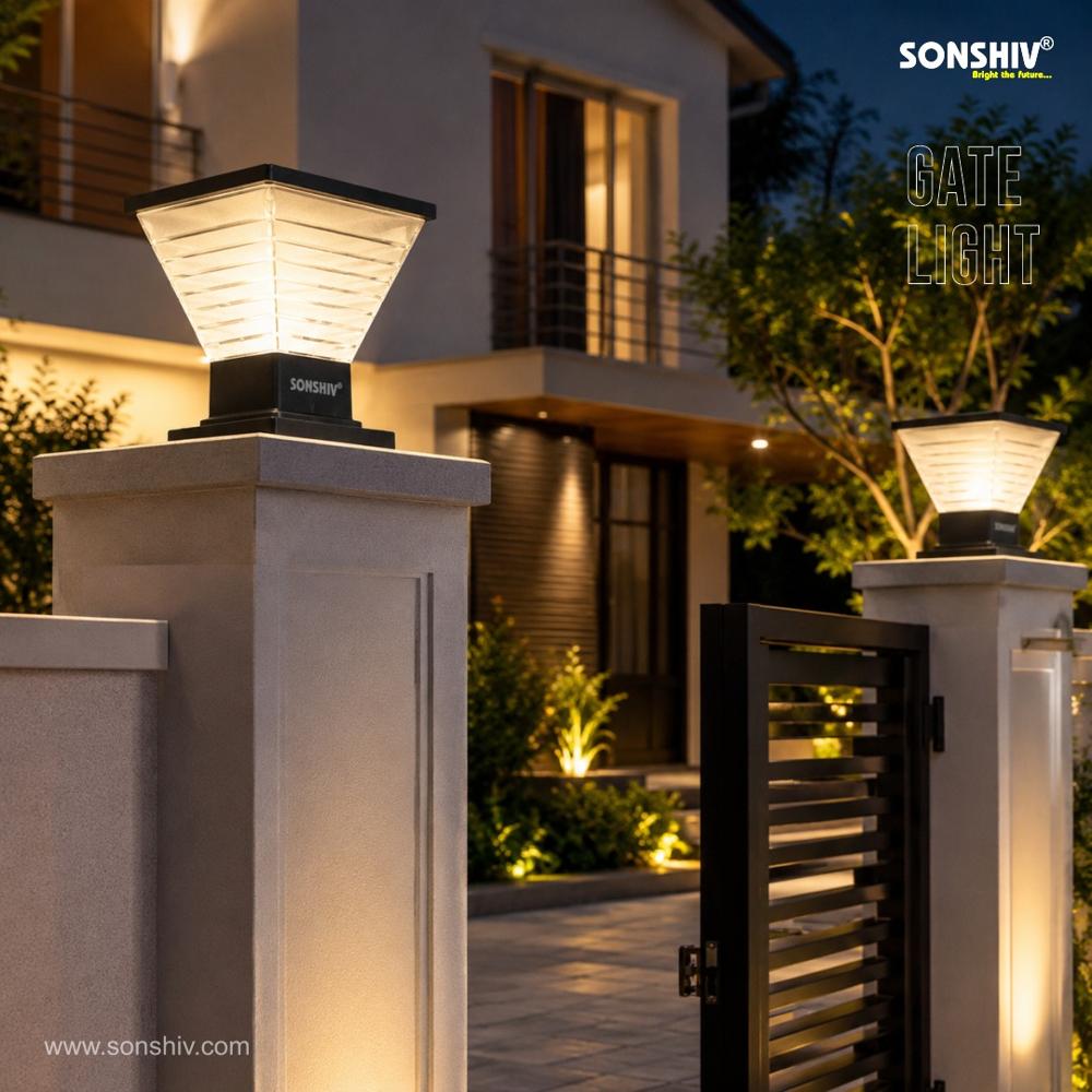 Outdoor Gate Light