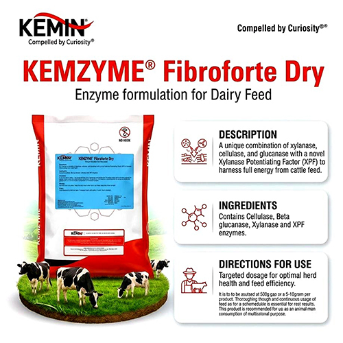 Fibroforte Dry Enzyme Formulation For Dairy Feed