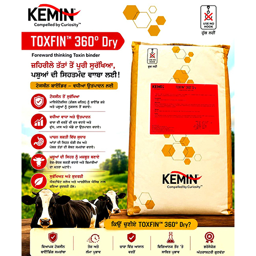 Toxfin 360 Degree Dry For Animal Feed Supplement