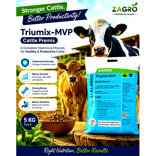 Triumix-MVP Cattle Premix For Animal Feed Supplement
