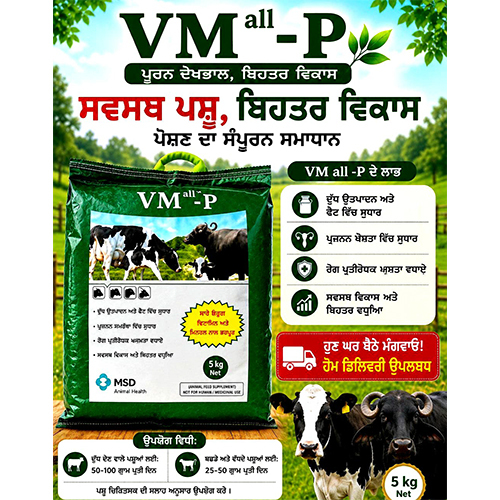 VM All-P For Animal Feed Supplement