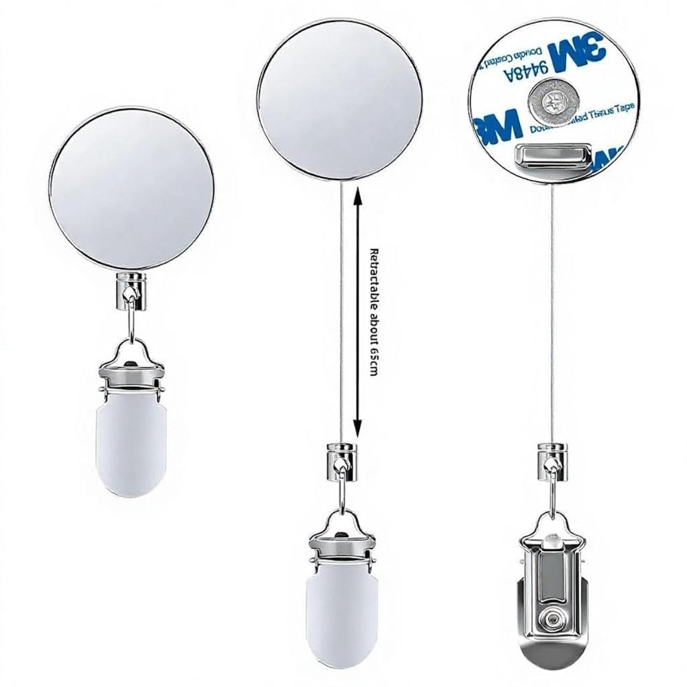 Stainless Steel Retractable Dish Towel Holder Clips