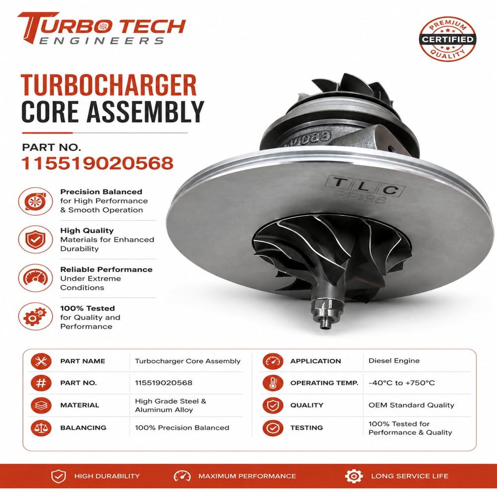 Turbocharger Core Assembly 115519020568