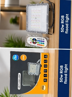 50W Multicolour Flood Light - Frequency: 50Mhz