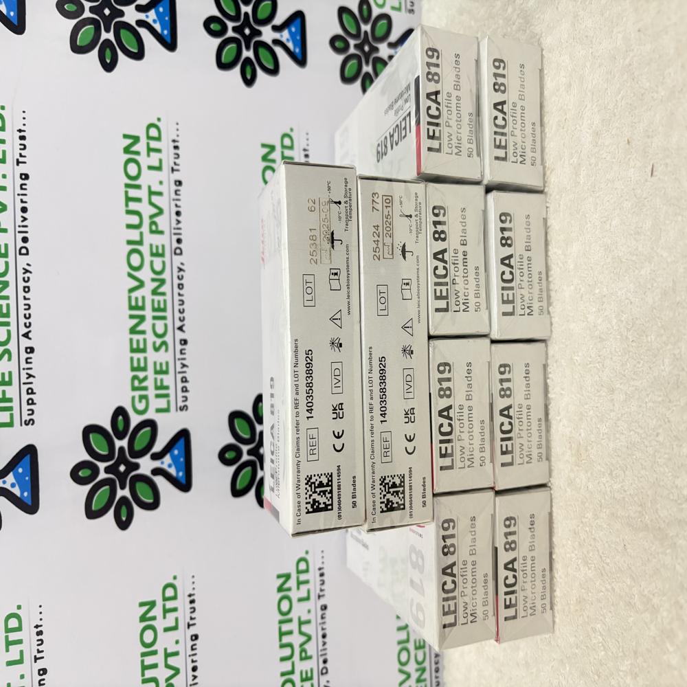Low Profile Disposable Blades 819 Leica Biosystems