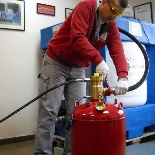 Clean Agent Gas Refilling