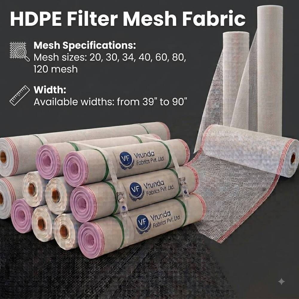 HDPE Filter Mesh Fabric