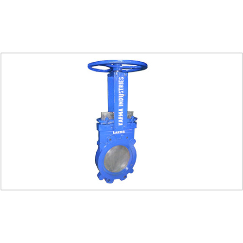 Manual knife gate valves