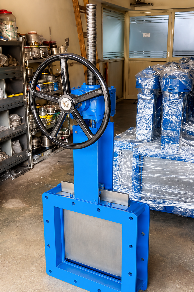 Slide Knife Gate Valves - Port Size: Custom As Per Order 100 Mm To 600Mm