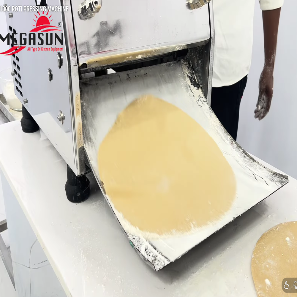 1000 Chapati Pressing Machine