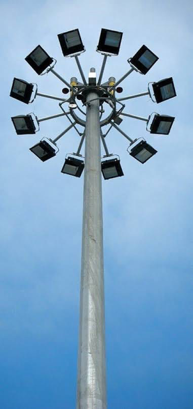 High Mast Highway Lighting Poles