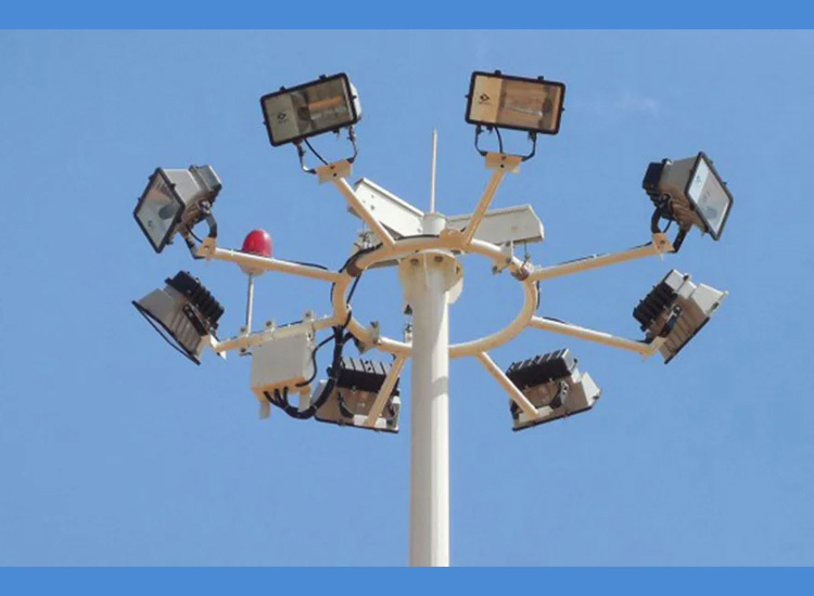 High Mast Octagonal Poles Octagonal