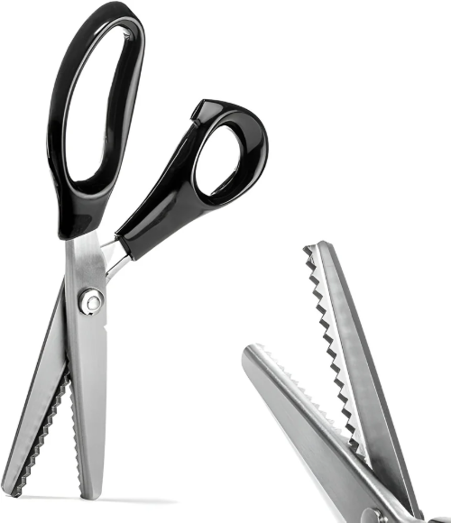 Stainless Steel Zigzag Scissor