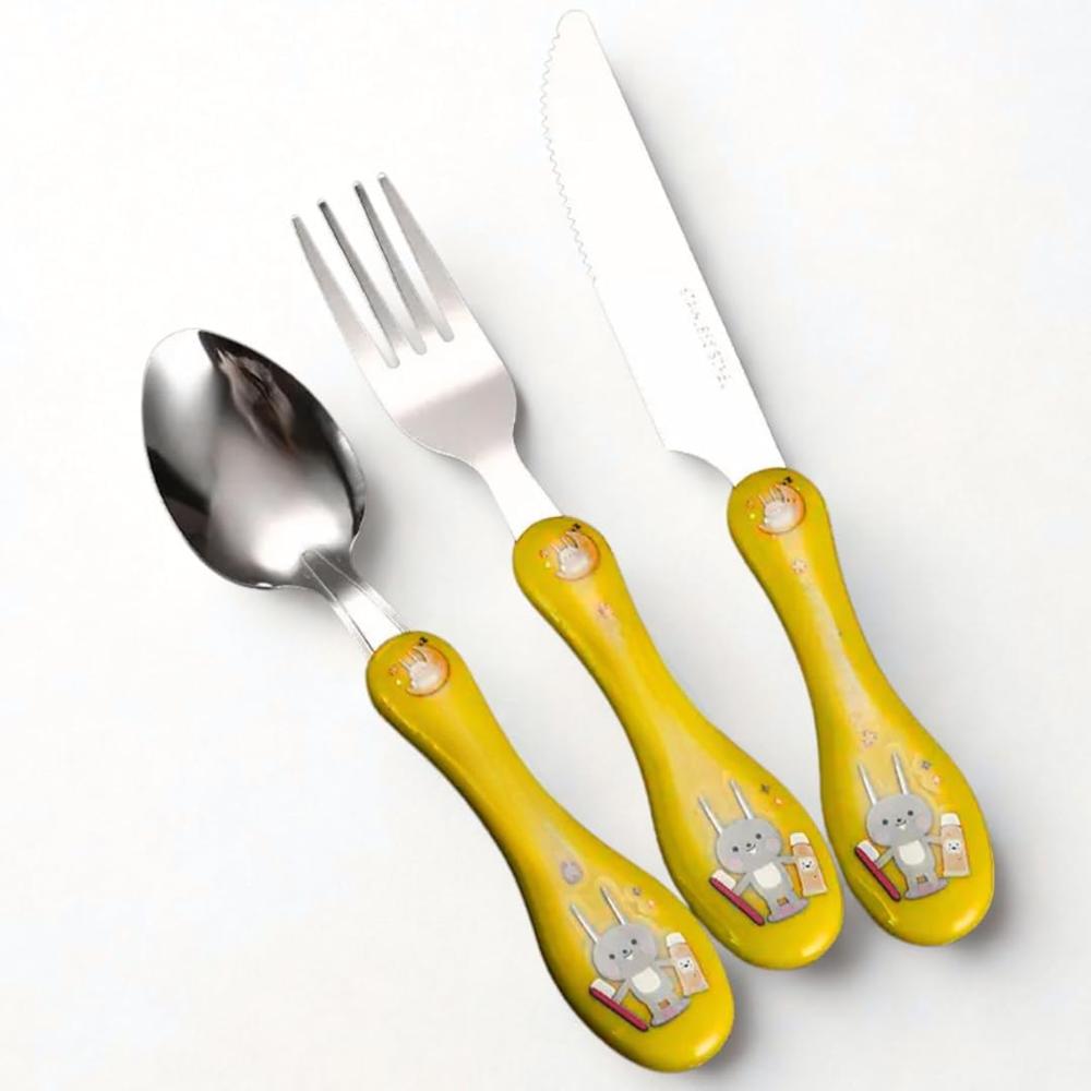 3 PCS SPOON SET WITH CASE