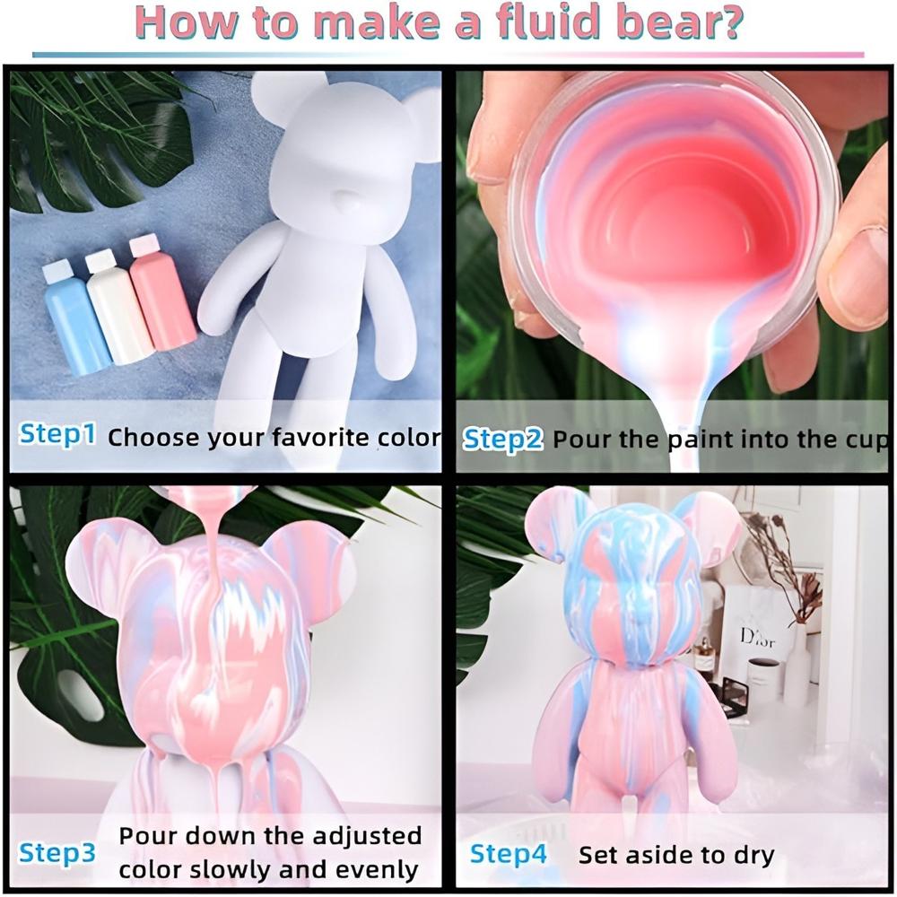 Vinyl Fluid Bear For Workshop