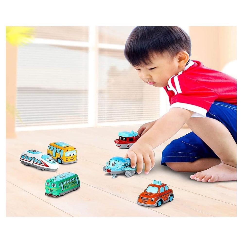 6 PCS METAL CAR TEAM