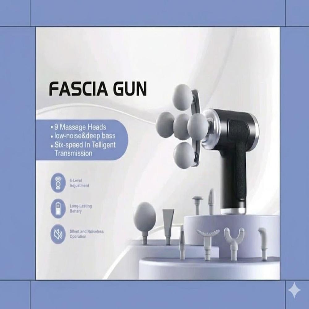 8 HEAD MASSAGE GUN