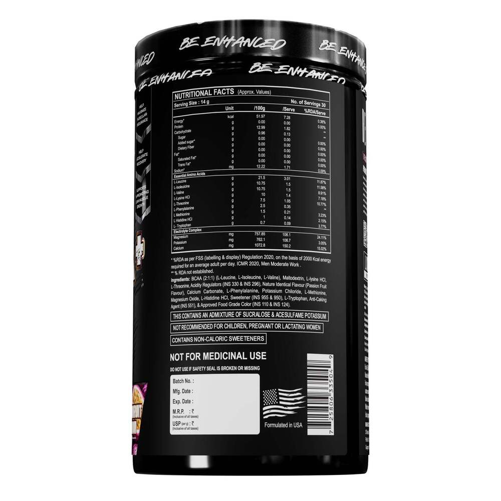 Enhanced India Eaa Passionfruit Supplement