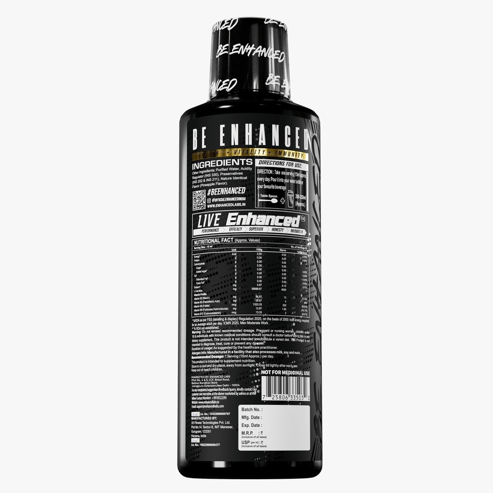 Enhanced Carnrush Orange Flavor Supplement