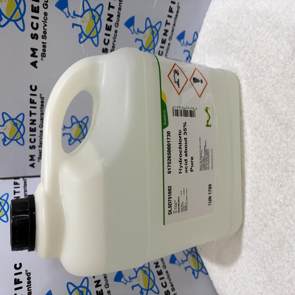 Hydrochloric Acid About 35% Pure 5Ltr