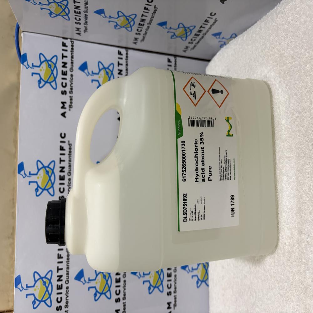 Hydrochloric Acid About 35% Pure 5Ltr