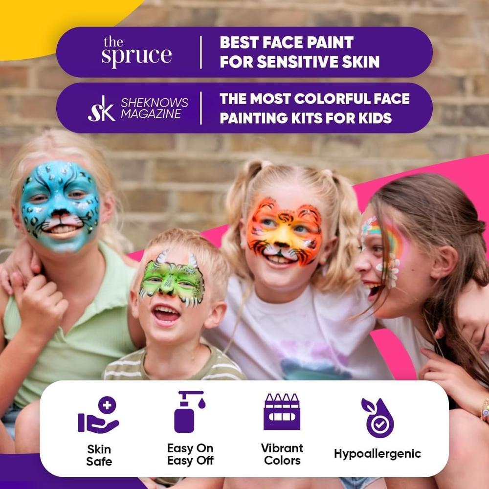 42 PCS Face and Body Paint Crayons