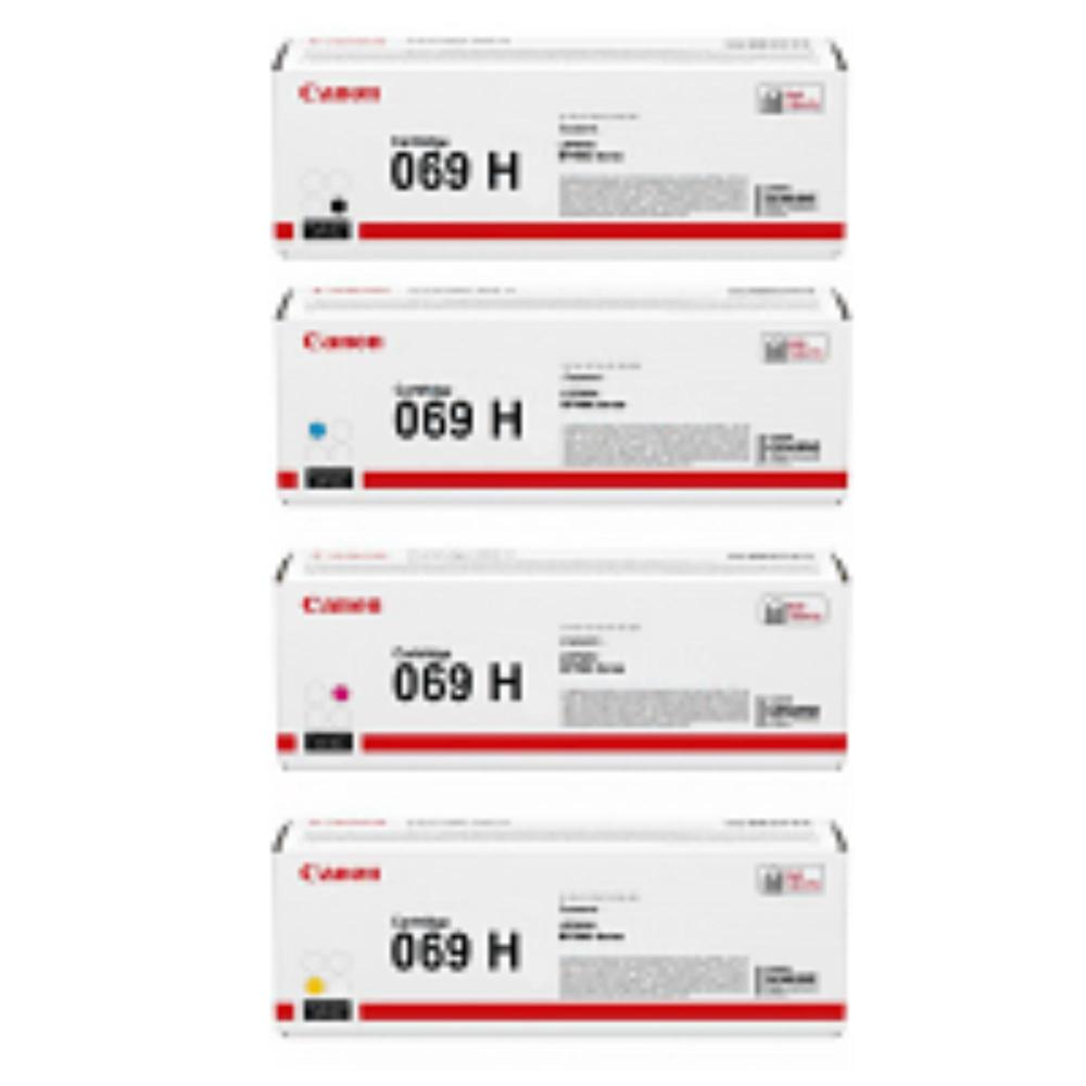 Canon 069H CMYK High Capacity Toner Cartridge