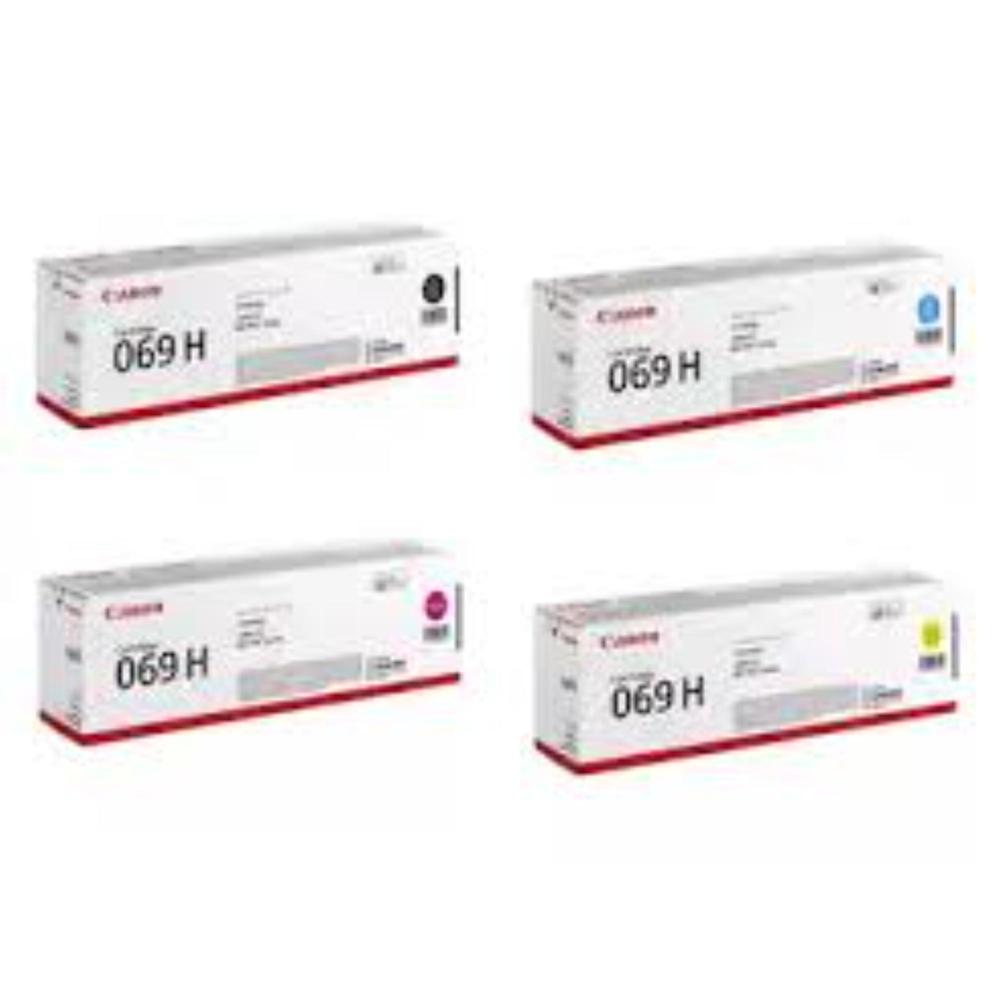 Canon 069H CMYK High Capacity Toner Cartridge