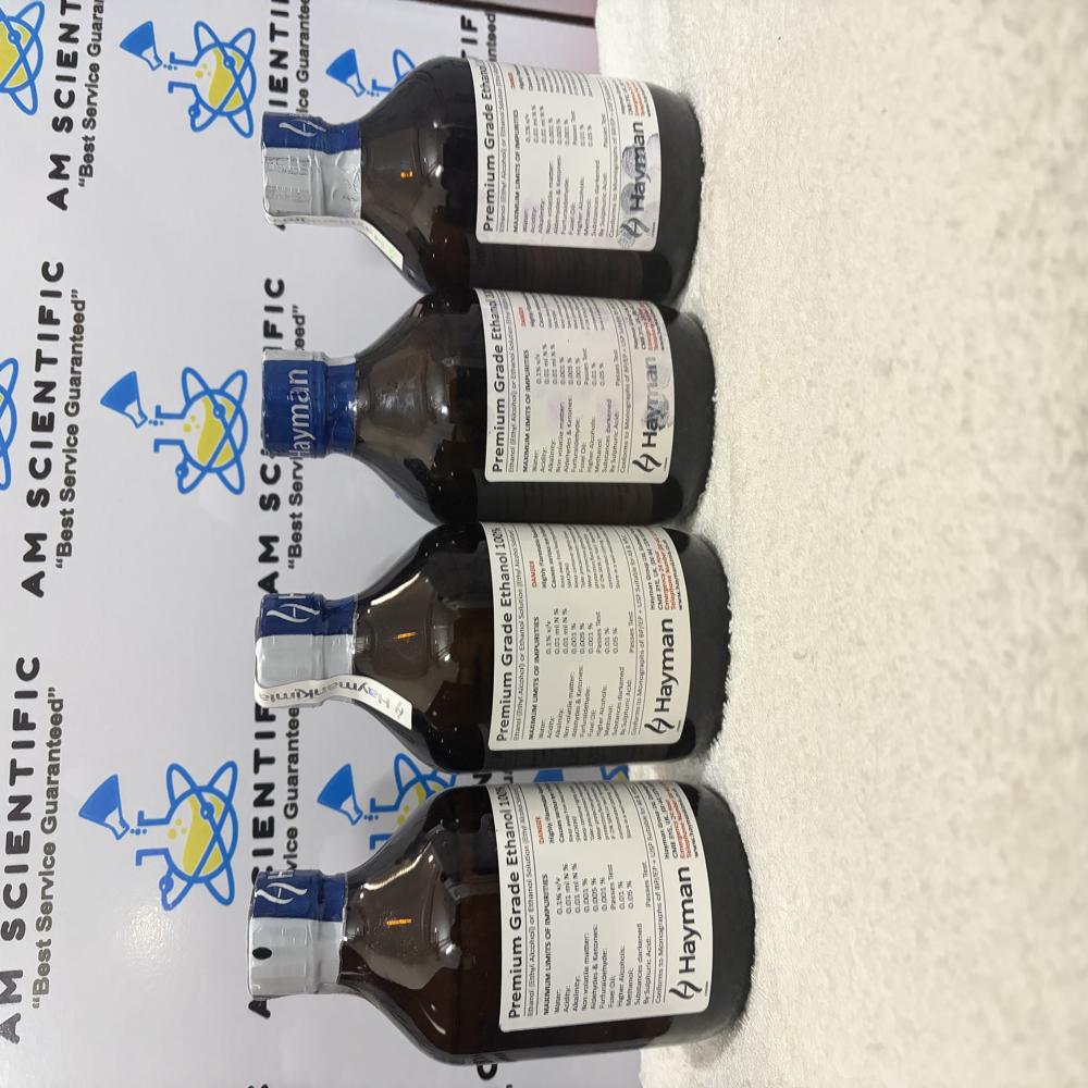 Premium Grade Ethanol 100% 500ml Hayman 