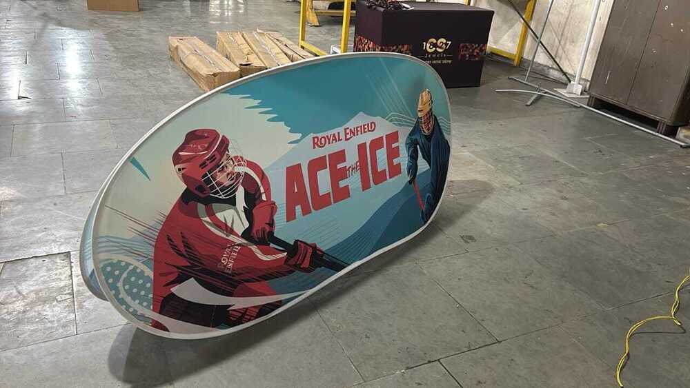 Football Field Banner