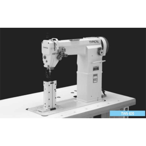 Typical TW5-820 2-Needle Post Bed Industrial Sewing Machine with Roller Foot  Leather, Shoes, Footwear, Bags & Caps