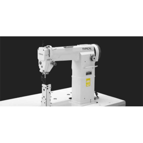 Typical TW5-810F Post bed one-needle bottom feed lockstitch sewing machinelflat presser foot)