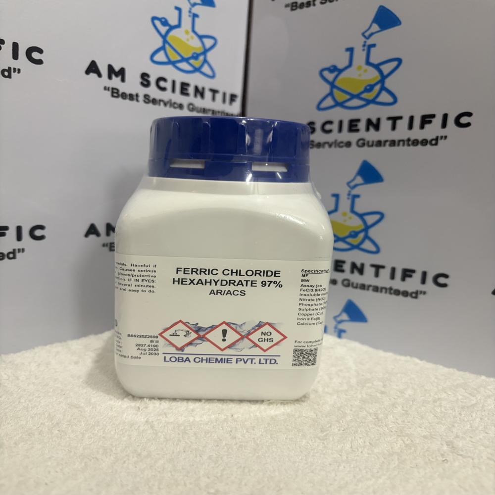 Ferric Chloride Hexahydrate 97% AR ACS 500g