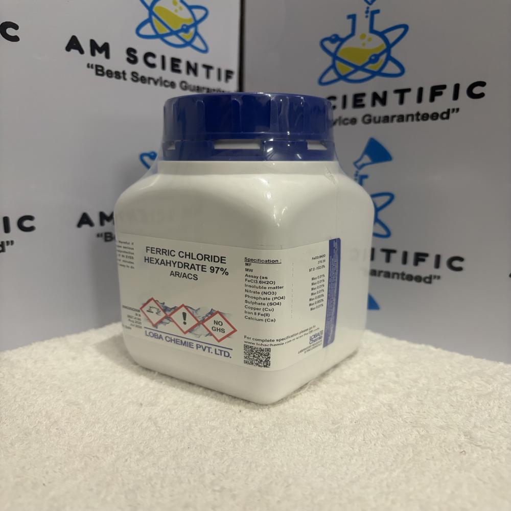 Ferric Chloride Hexahydrate 97% AR ACS 500g