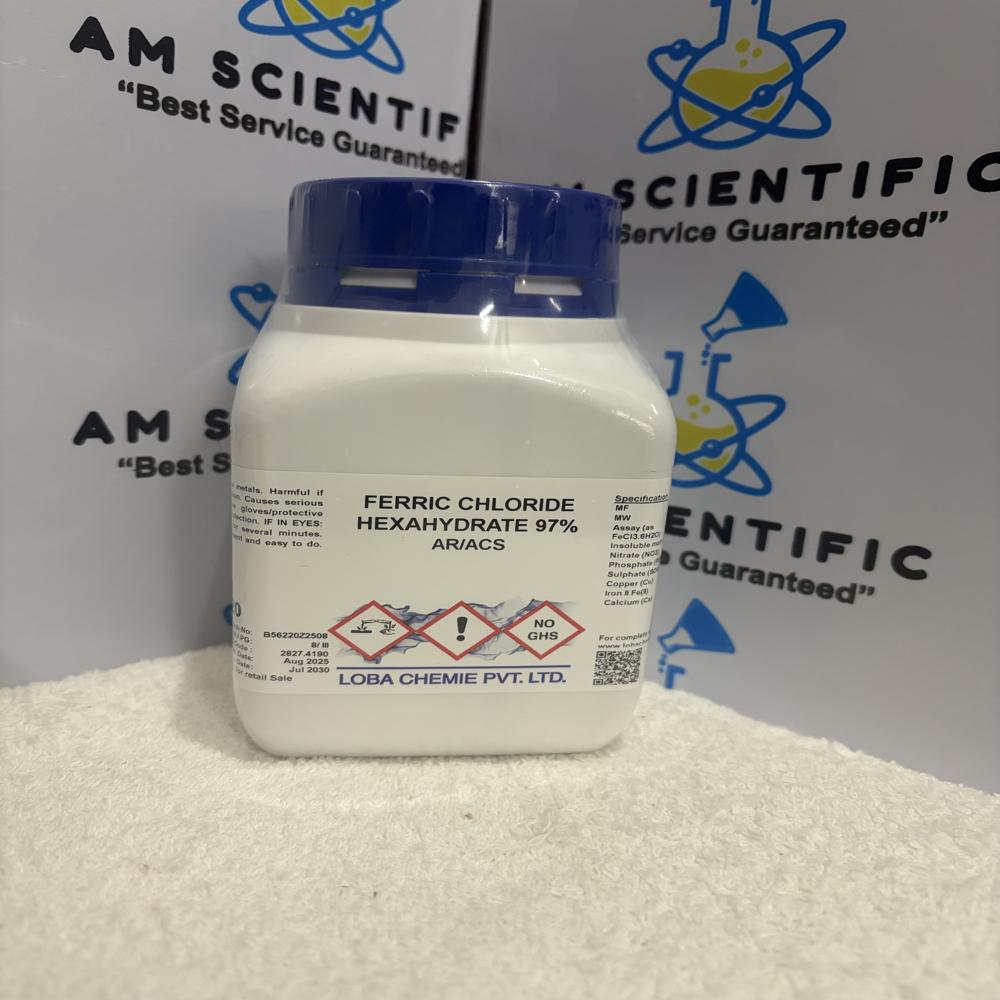 Ferric Chloride Hexahydrate 97% AR ACS 500g