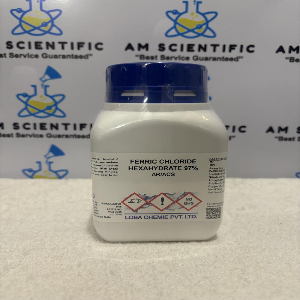 Ferric Chloride Hexahydrate 97% AR ACS 500g