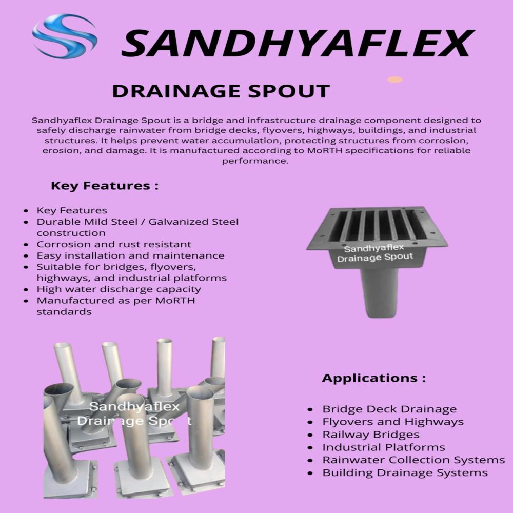 Sandhyaflex Drainage Spout