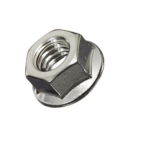 Ss Flange Nut - Color: Silver