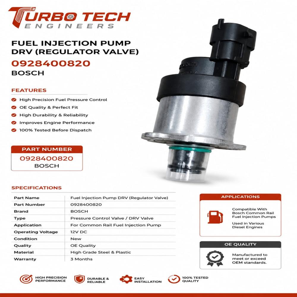 Fuel Injection Pump DRV 0928400820 Bosch